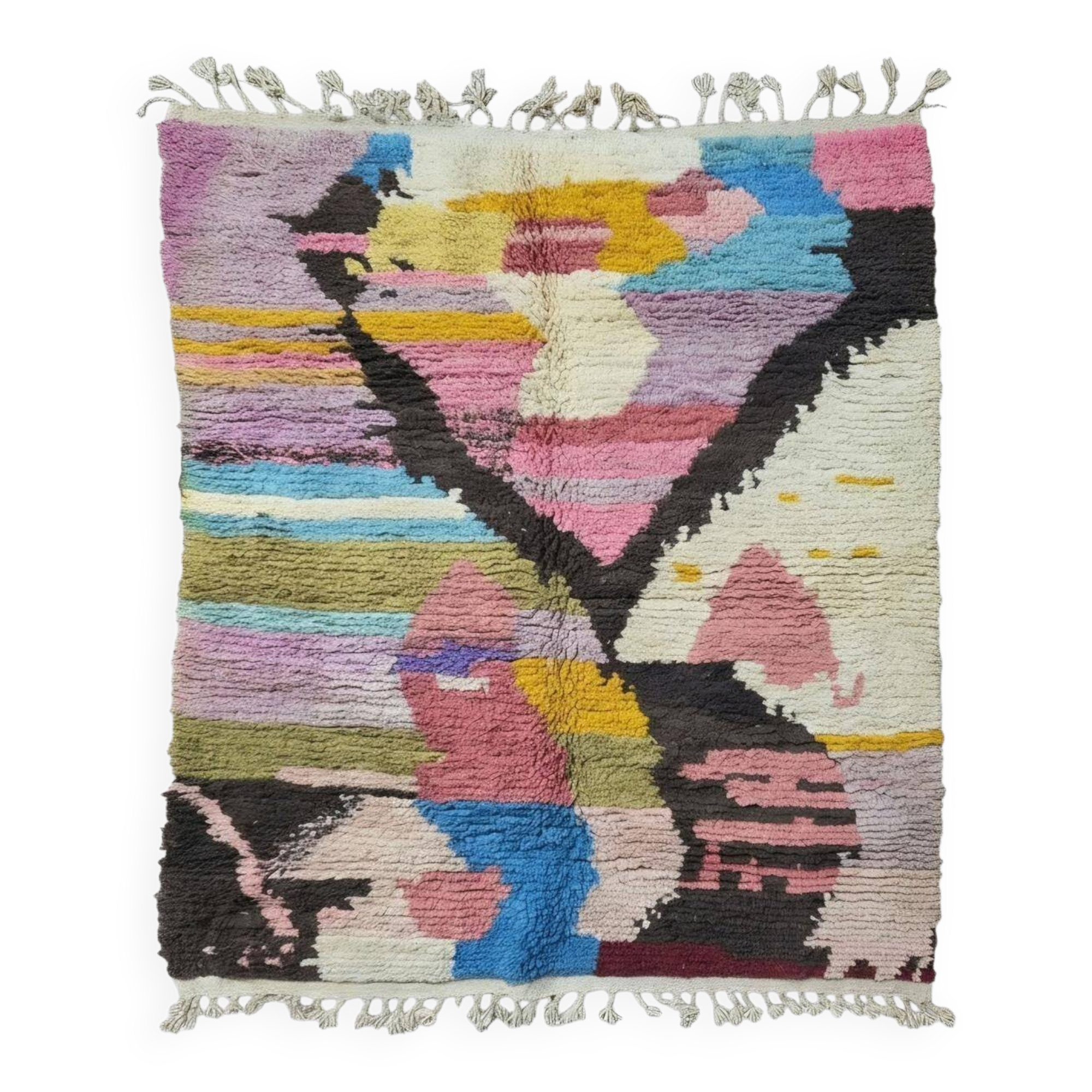 Colourful Boujad Rug - 270 x 210 cm