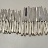Set of stainless steel platil knives