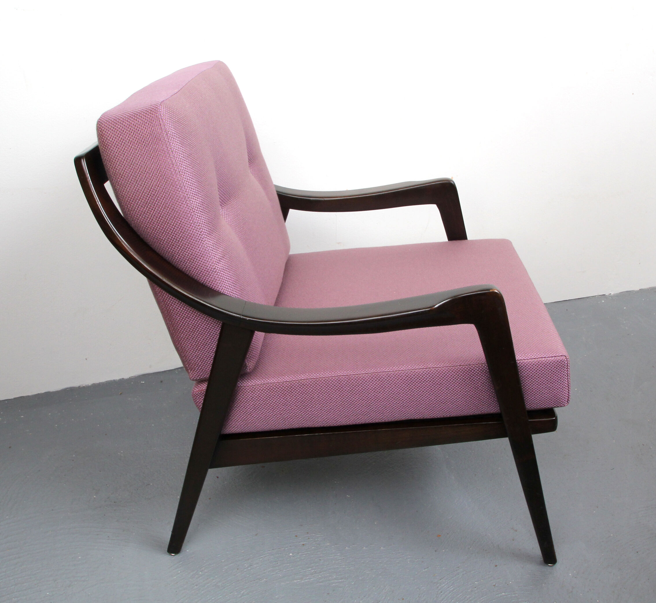 1960s armchair in violet
