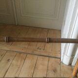 Old wooden towel rack