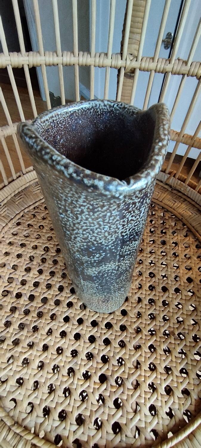 Jug, stoneware vase by J. C. Monange