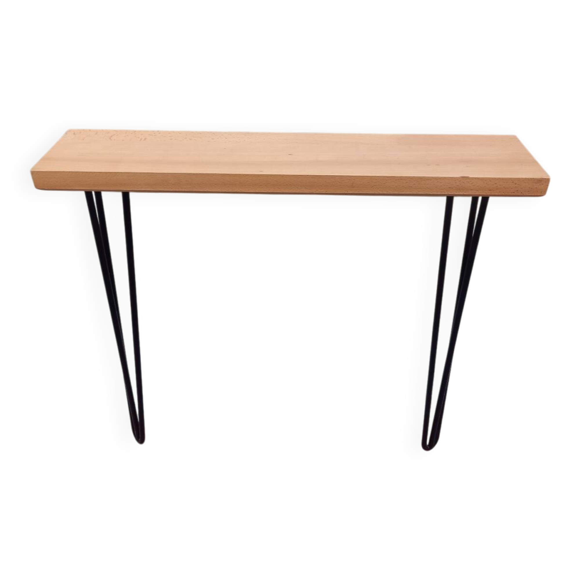 Console bois massif