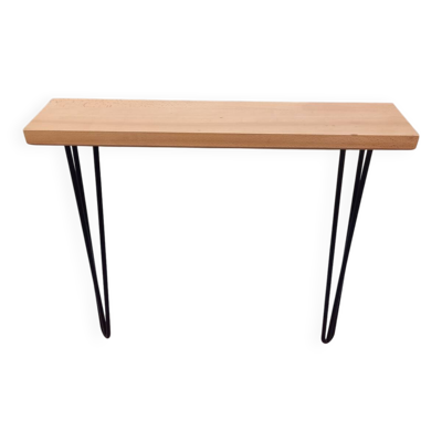 Console bois massif