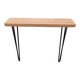 Console bois massif