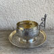 Silver plated urn trophy cup