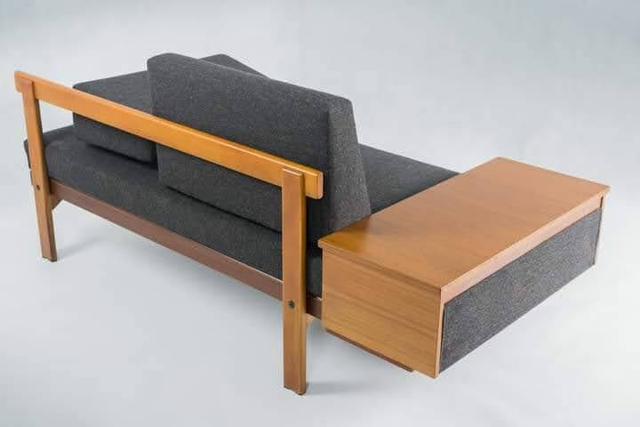 Svanette daybed sofa by Ingmar Relling, Vintage Scandinavian 1960s