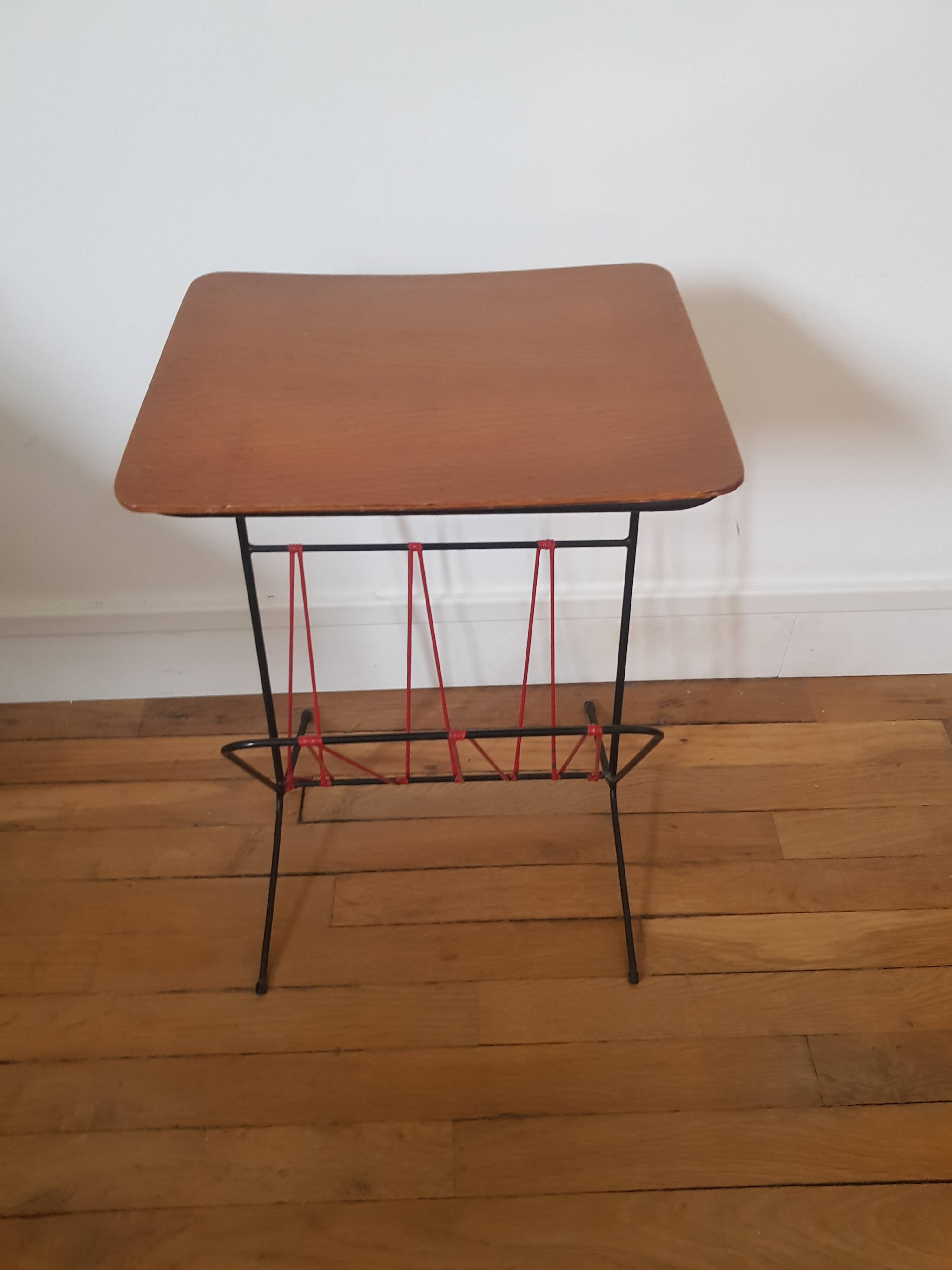 Vintage trolley/magazine holder