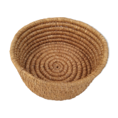 Basket round straw vintage