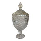 Large diamond-pointed sweet jar