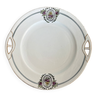 Vintage Art Deco handled dish