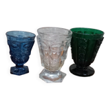 Charles x period violet glasses