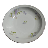 Plat rond en terre de fer cie française