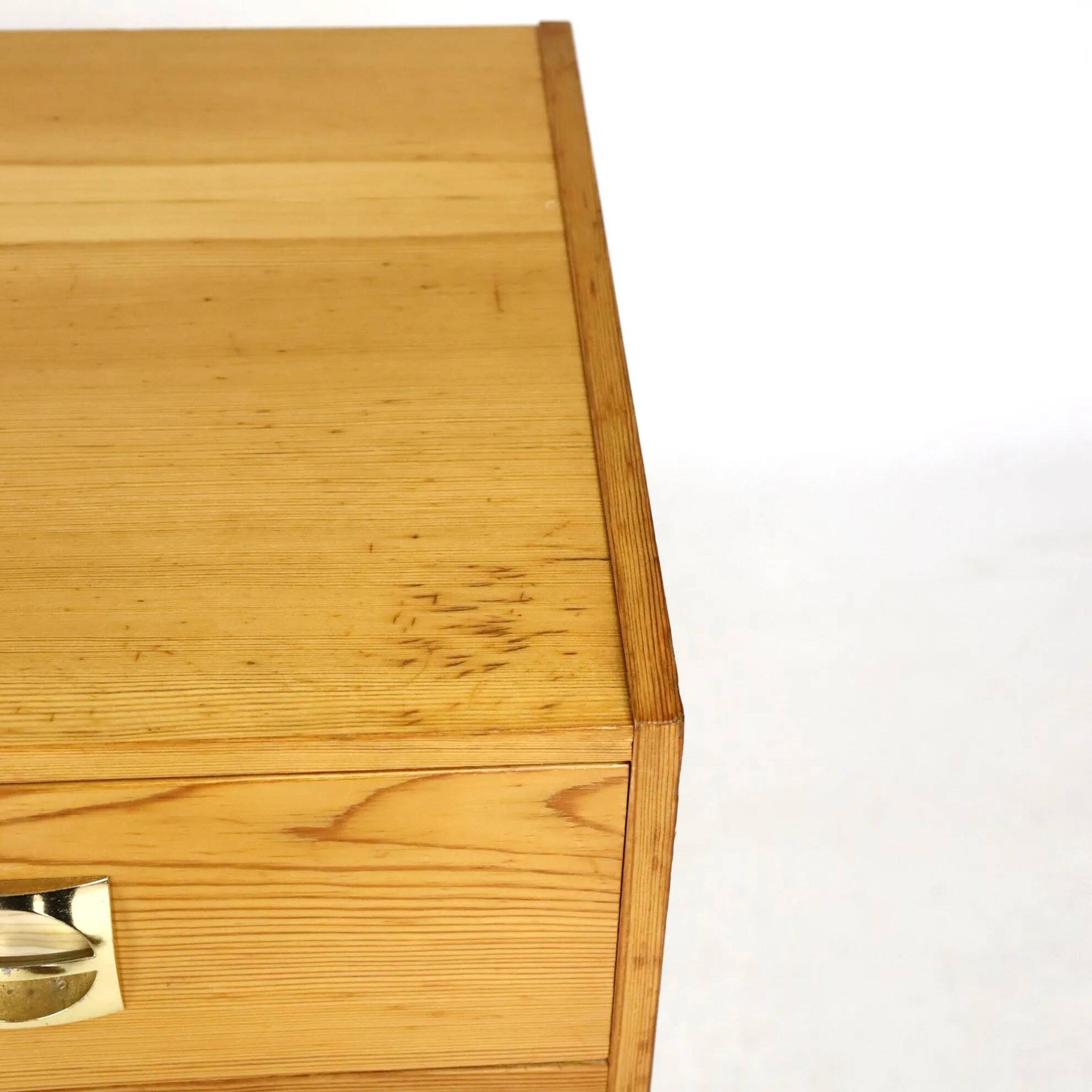70s six-drawer chest of drawers