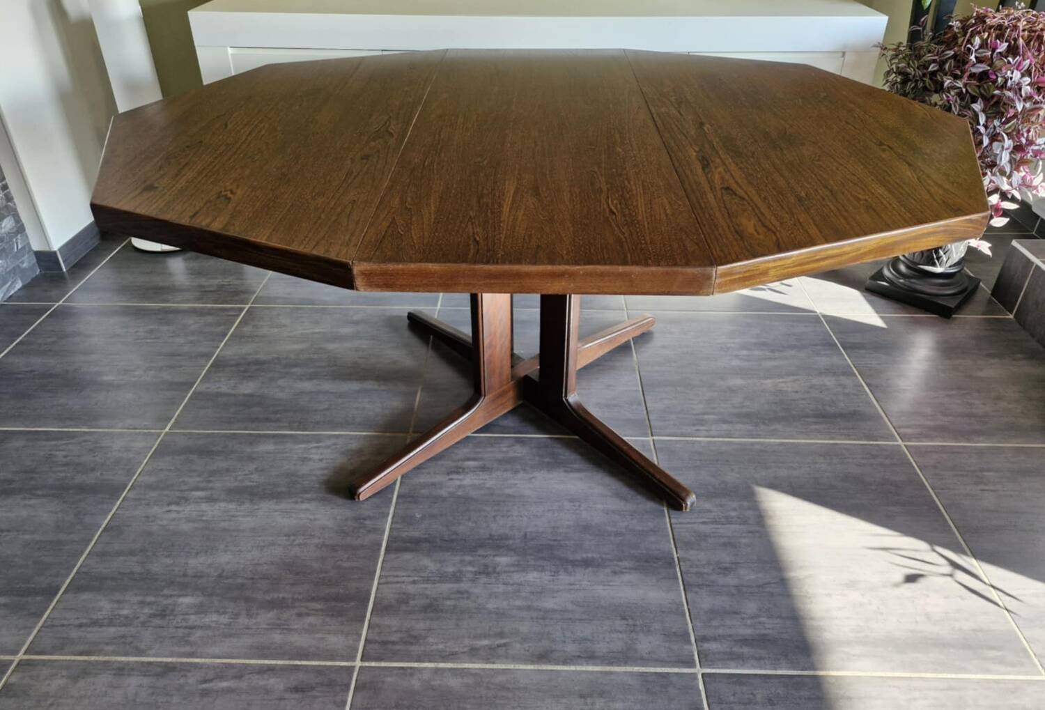 Vintage Monopoly Extendable Table, 1970s