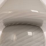 Mushroom table lamp in glass by Peill & Putzler, Germany, 1970s