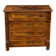 Commode ancienne 4 tiroirs style Louis-Philippe Bois et ronce de Noyer