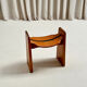 Iconic 'Jonte' stool in solid pine designed by Gilbert Marklund for Furusnickarn AB.