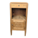 Art Deco bedside table in pine