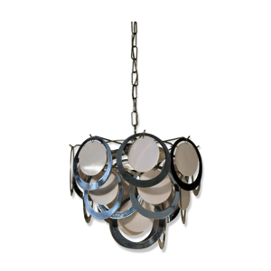 suspension Anneaux space age 1970