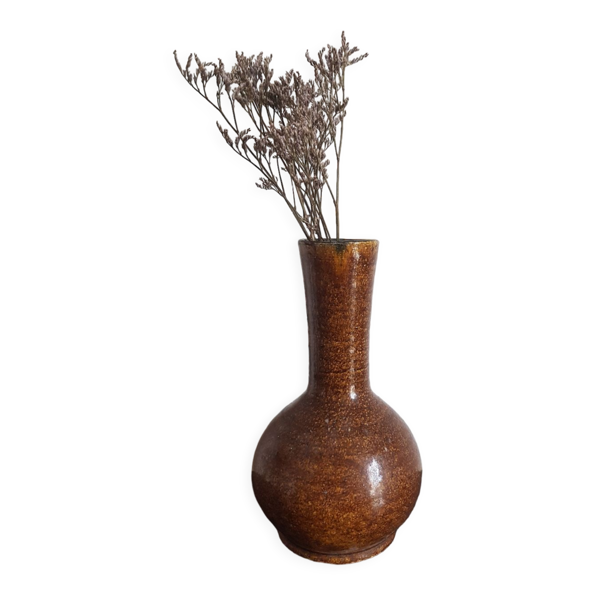 Vintage ceramic vase signed