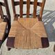 Set 4 vintage Triconfort France adjustible 1960s deckchair