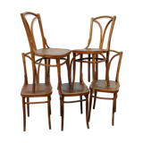 Set of 5 bistro chairs