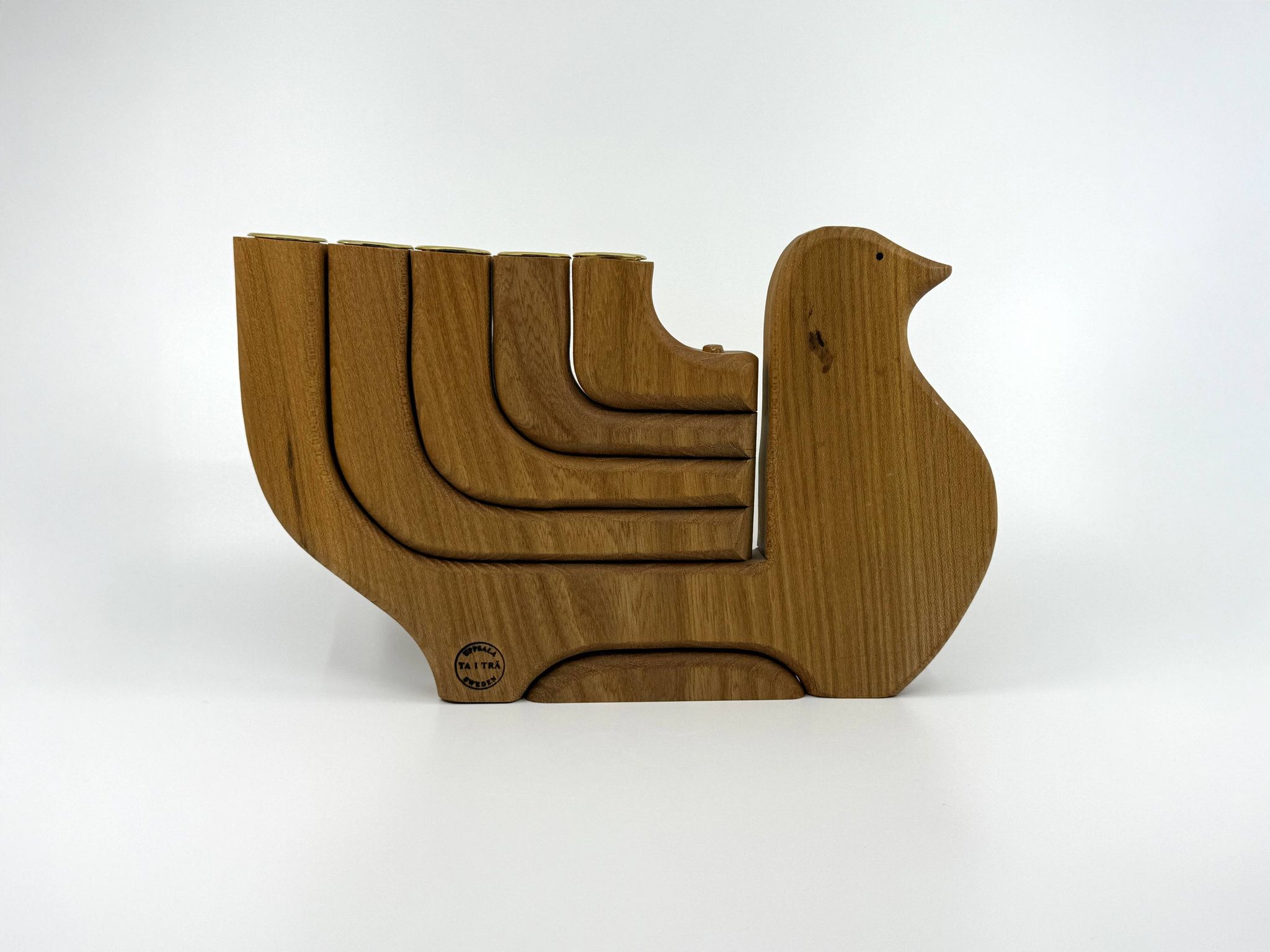 Dove Candlestick Holder • Carl Nelson • Sweden Circa 1970