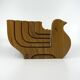 Dove Candlestick Holder • Carl Nelson • Sweden Circa 1970