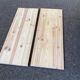 Round stripped extendable dining table in the style of Rainer Daumiller Hirtshals Sa.