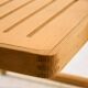 Foldable beech chair