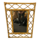 Vintage bamboo mirror