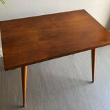 Vintage coffee table compass legs