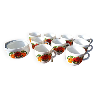 Tasses porcelaine winterling 1970