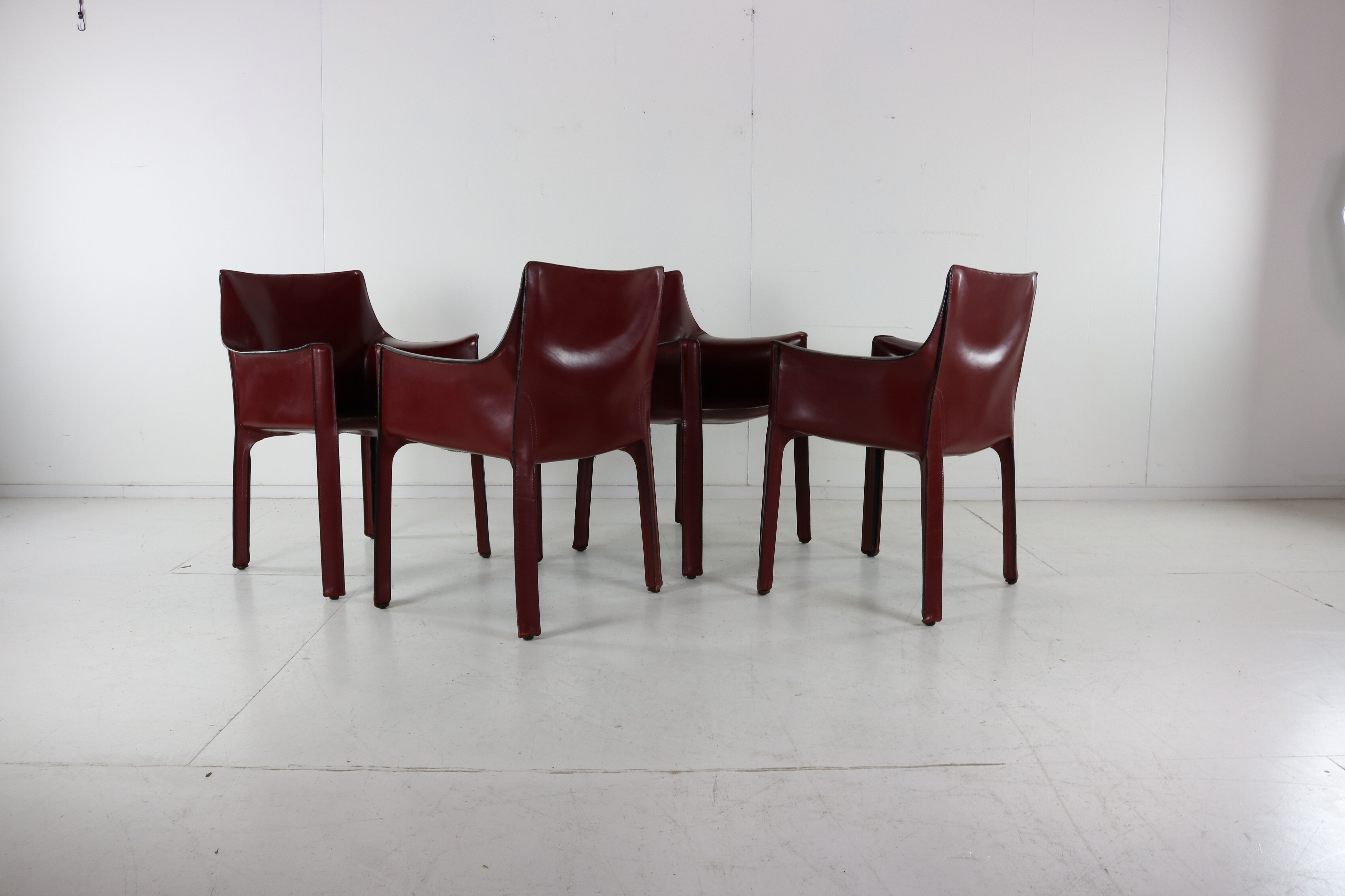 413 Chairs by Mario Bellini for Cassina Italy
