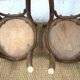 Pair of 1930s bistro chairs Thonet Kohn Fischel bentwood