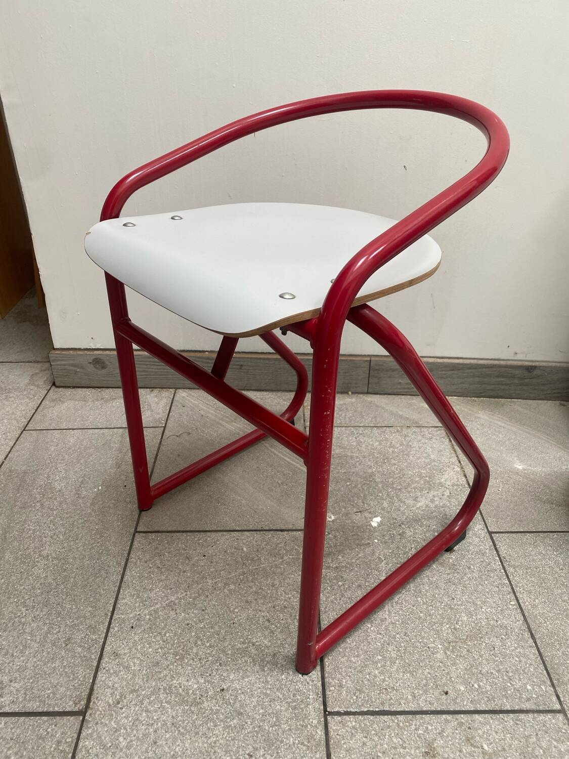 Chaise haute - tabouret vintage Samo