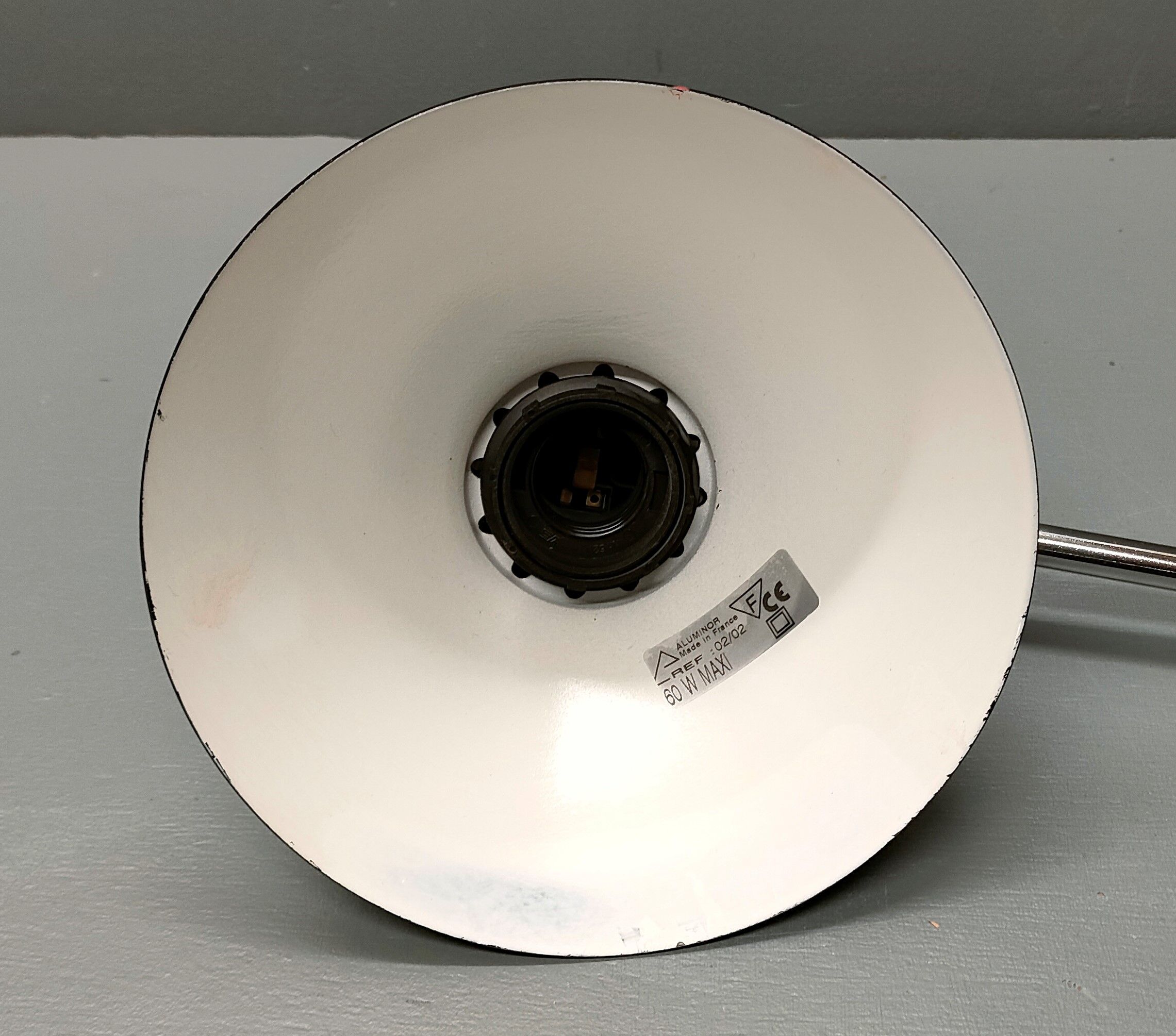 Vintage articulated black architect lamp Luminor ~ 70s ~ France