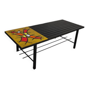 Table basse en métal, - lave