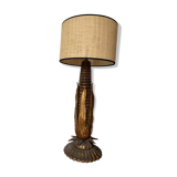 Golden-footed lamp in the shape of a mais
