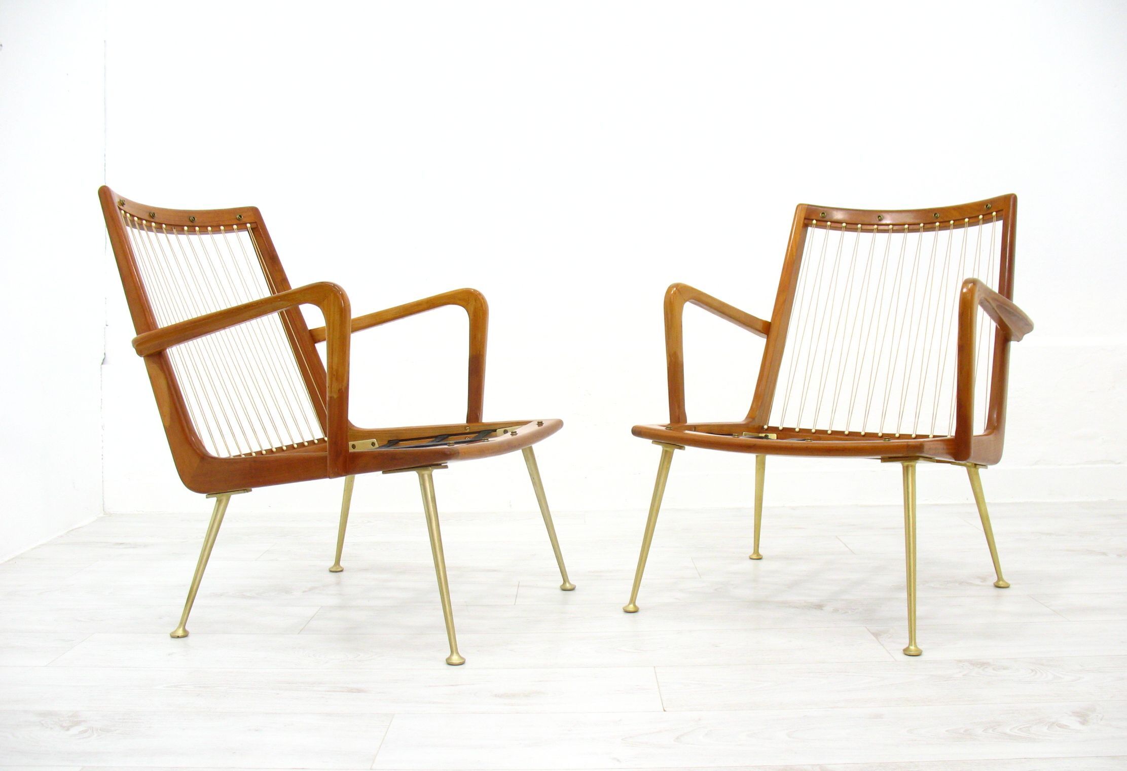 Armchairs by Hans Mitzlaff for Eugen Schmidt, Germany, 1950