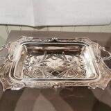 Art Nouveau silver-plated metal centerpiece by Armand Frenais