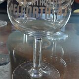 Set of 7 Pelforth beer glasses