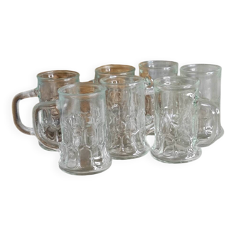 Vintage 80s mini mugs
