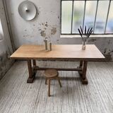 2m elm monastery table