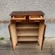 Old Parisian buffet 2 doors 2 drawers 2 shelves
