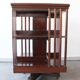 Rotating mahogany library, Regency style, early 20th century.