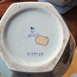 Two Delft earthenware vases