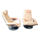 Swedish armchairs by Okamura and Marquardsen