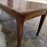 Antique rustic farmhouse table made in the 1900s - 1.54m