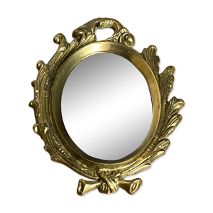 Petit miroir ancien en